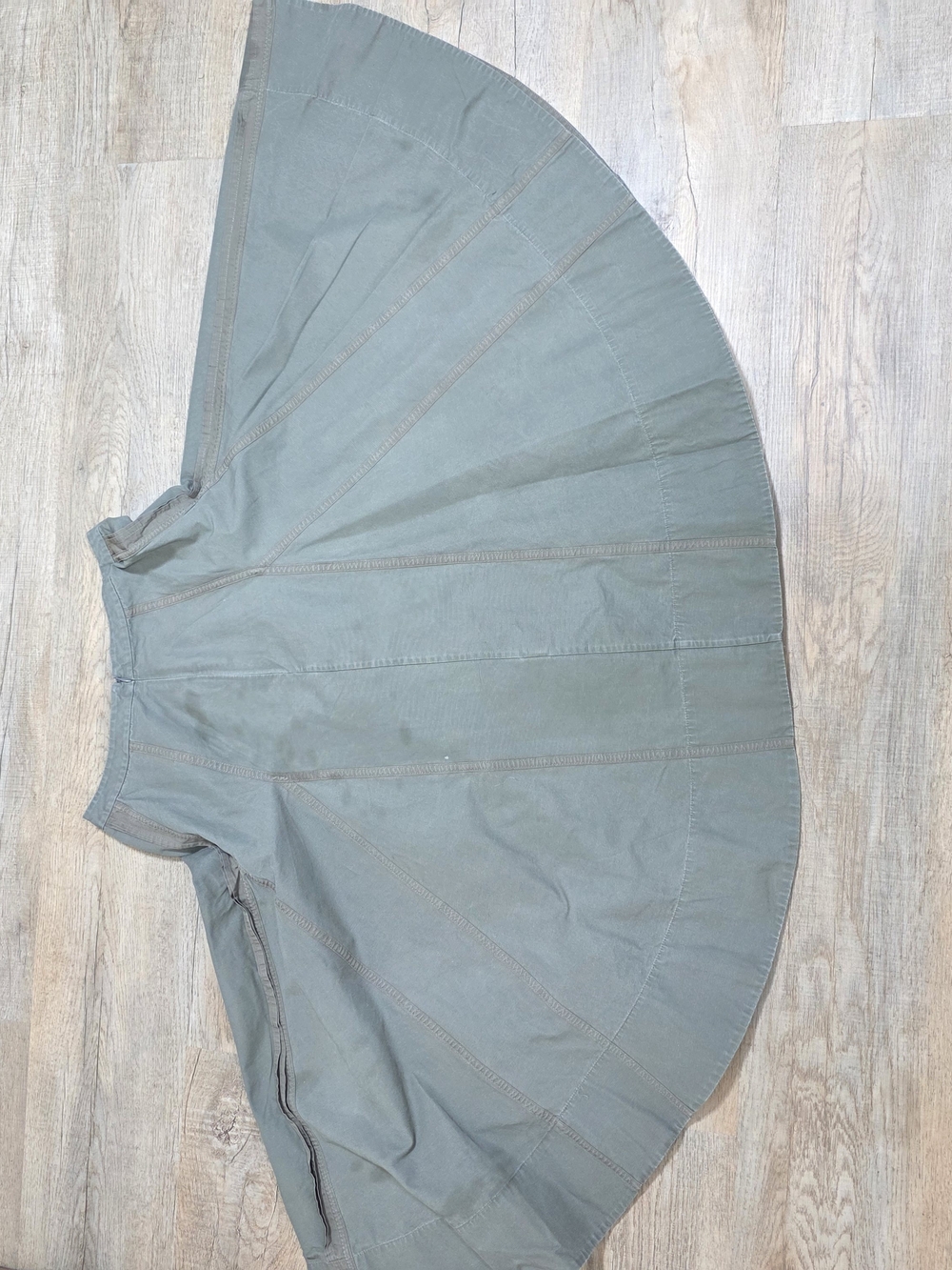 3.1 Phillip Lim Olive Green Midi Skirt - Picture 9 of 12